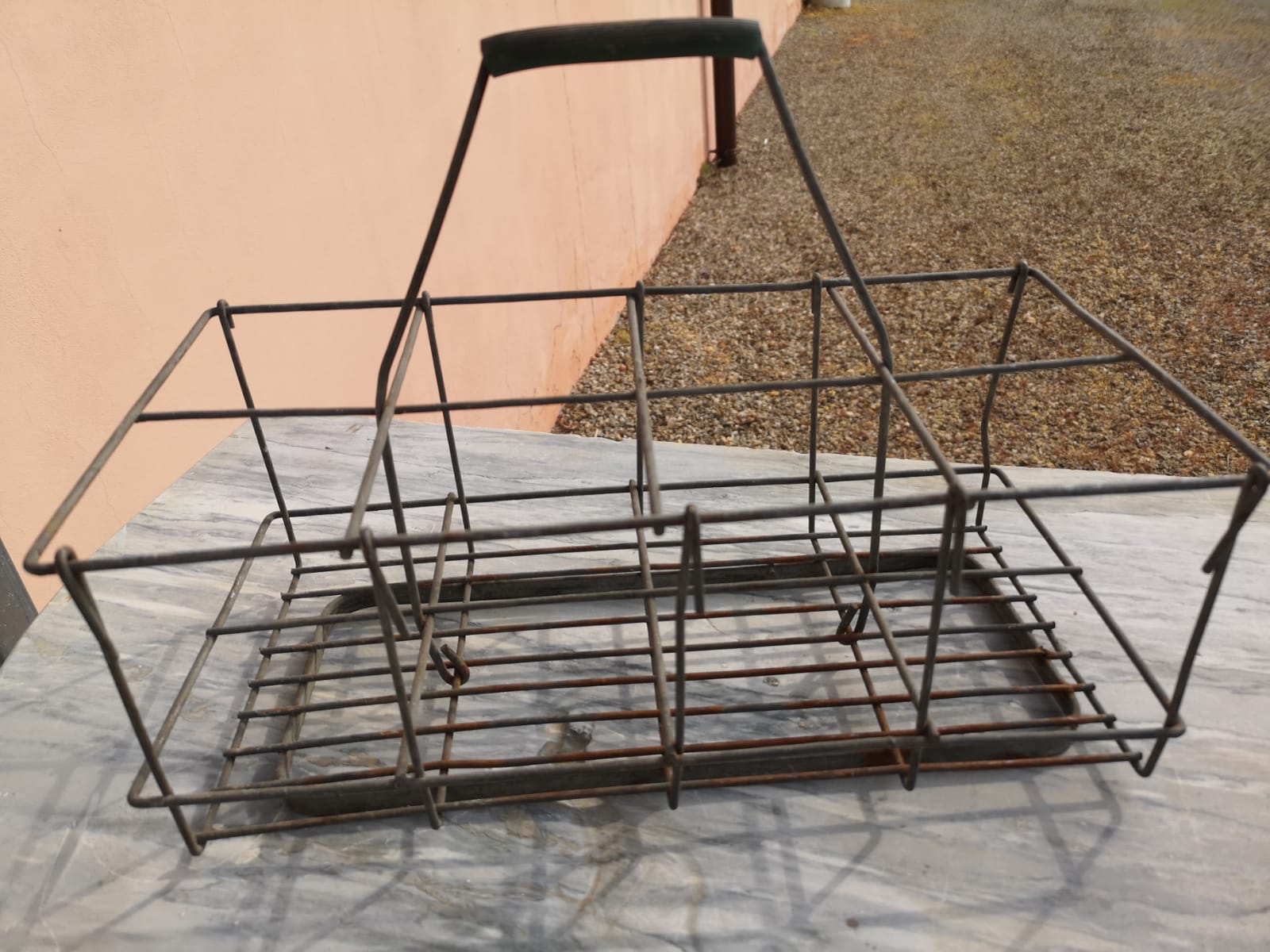 porta bottiglie in ferro battuto